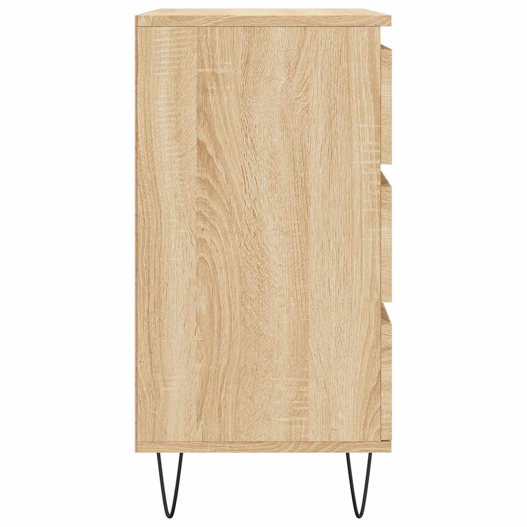Συρταριέρα Sonoma Δρυς 60x35x70 εκ. Επεξεργασμένο Ξύλο