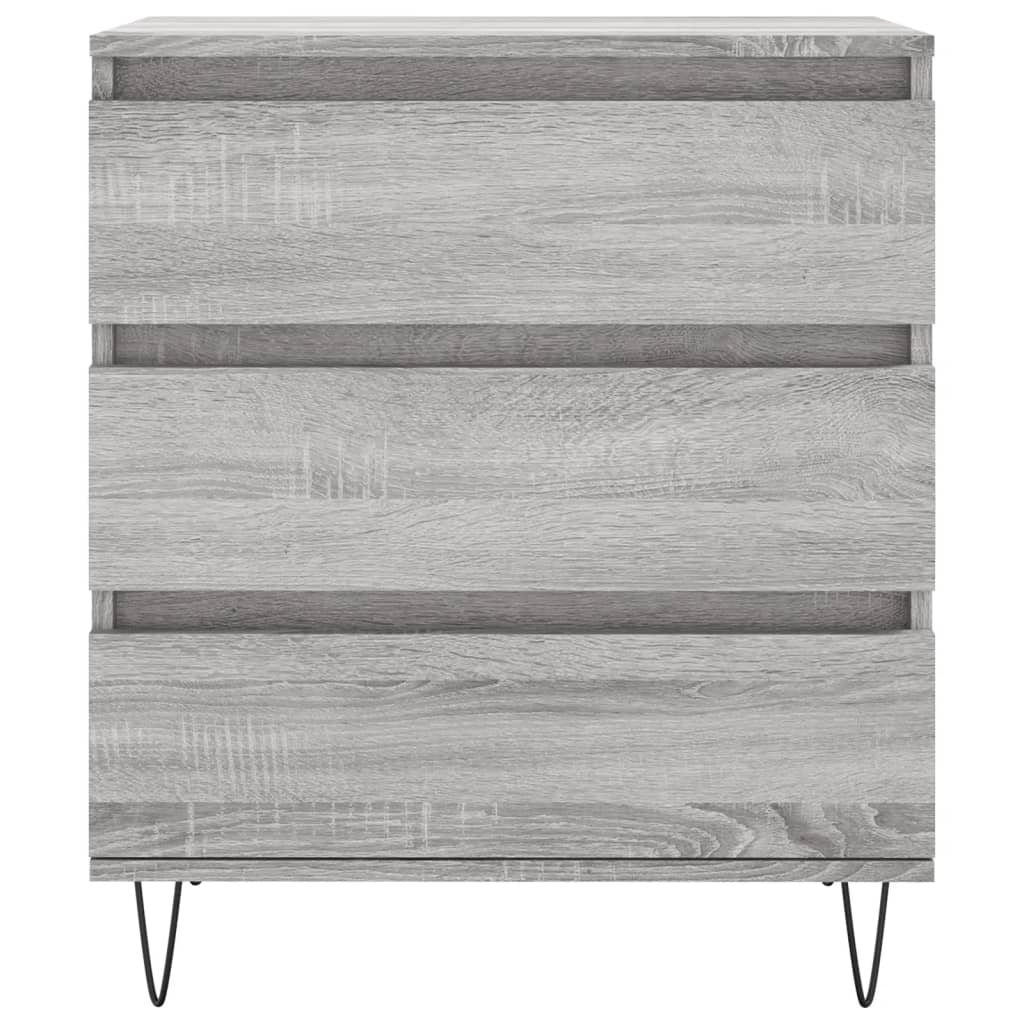 Ντουλάπι Γκρι Sonoma 60x35x70 εκ. από Επεξεργασμένο Ξύλο