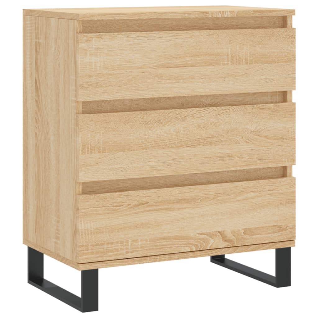 Συρταριέρα Sonoma Δρυς 60x35x70 εκ. Επεξεργασμένο Ξύλο