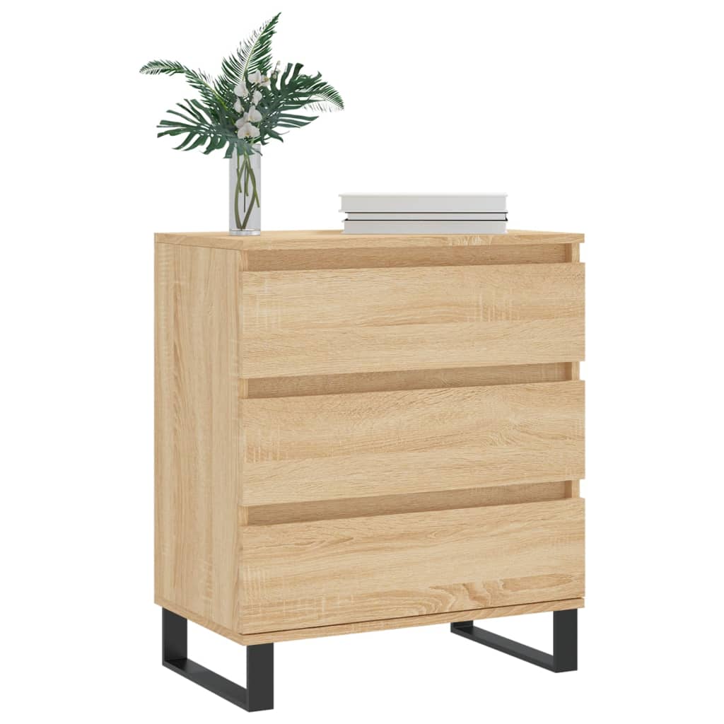 Συρταριέρα Sonoma Δρυς 60x35x70 εκ. Επεξεργασμένο Ξύλο