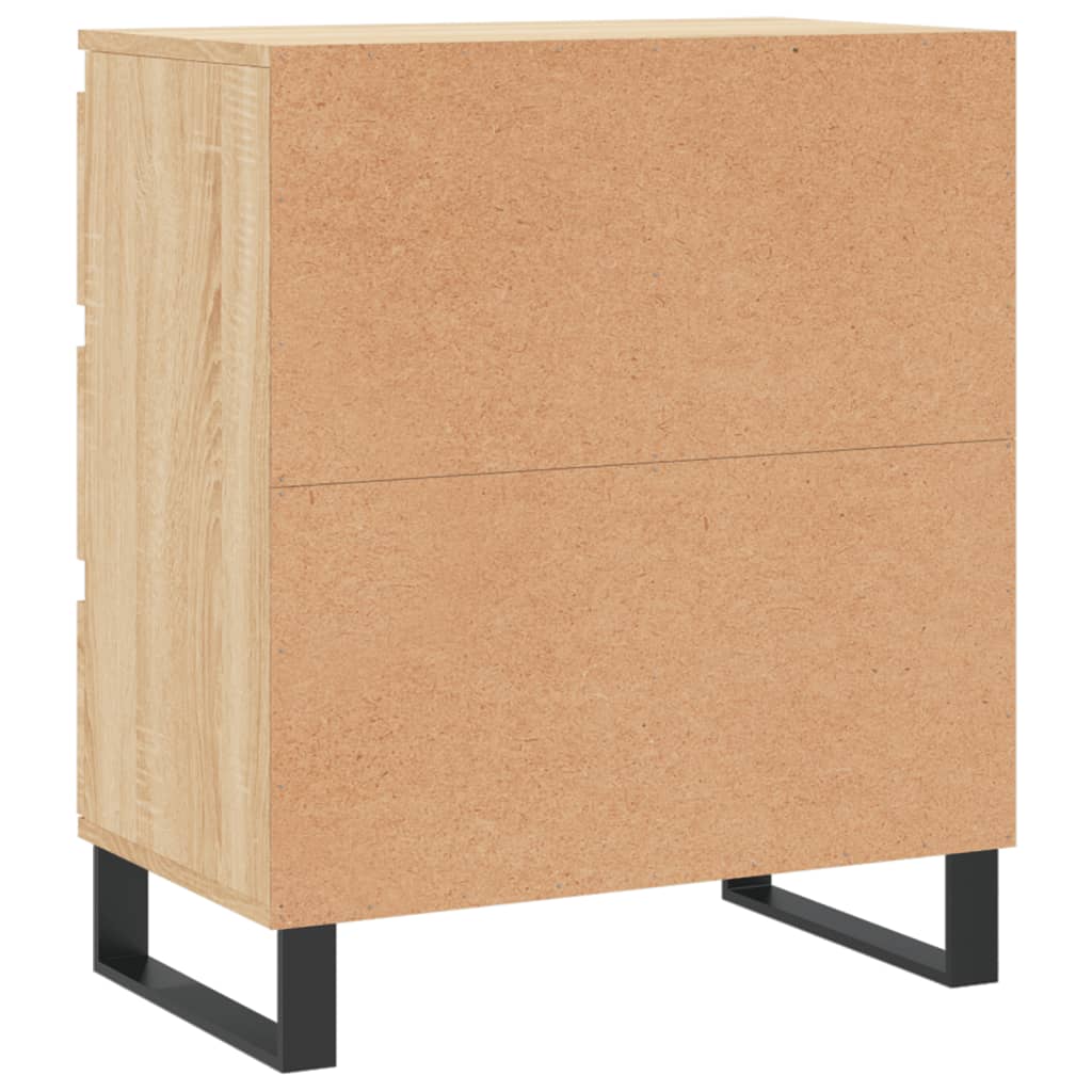Συρταριέρα Sonoma Δρυς 60x35x70 εκ. Επεξεργασμένο Ξύλο