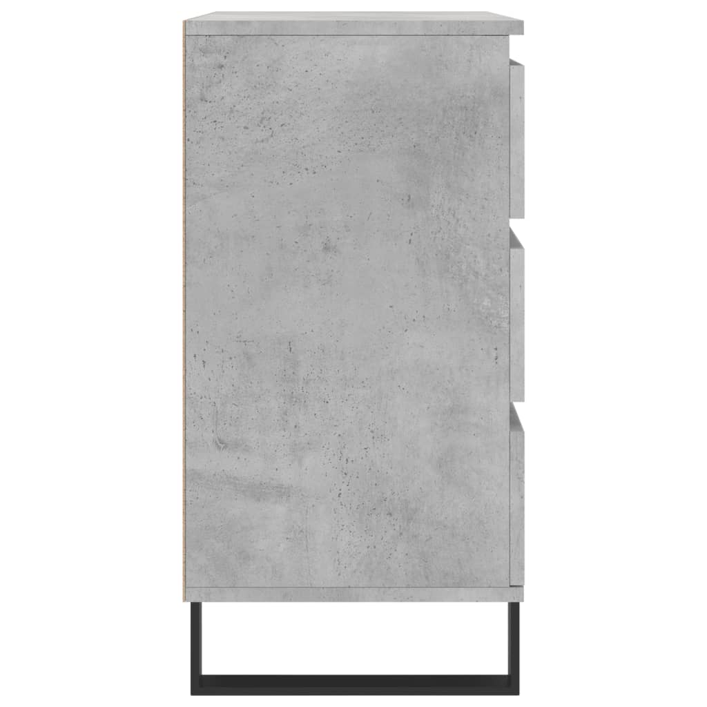 Ντουλάπι Γκρι Σκυροδέματος 60x35x70 εκ. Επεξεργασμένο Ξύλο - Pakobazaar