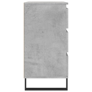 Ντουλάπι Γκρι Σκυροδέματος 60x35x70 εκ. Επεξεργασμένο Ξύλο - Pakobazaar