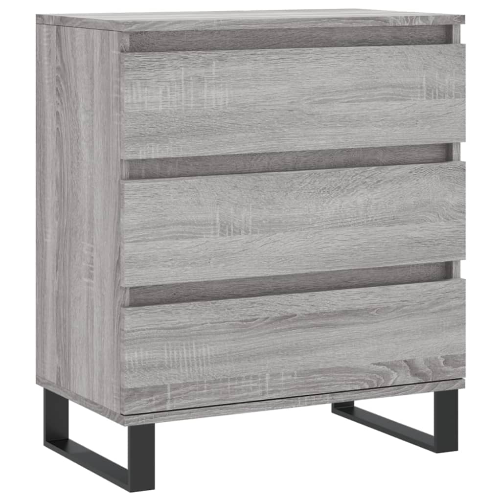 Ντουλάπι Γκρι Sonoma 60x35x70 εκ. από Επεξεργασμένο Ξύλο - Pakobazaar