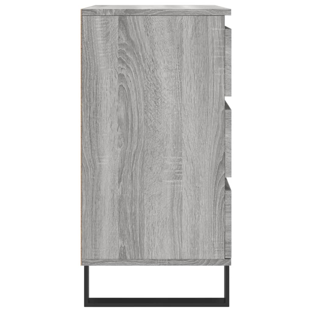 Ντουλάπι Γκρι Sonoma 60x35x70 εκ. από Επεξεργασμένο Ξύλο - Pakobazaar