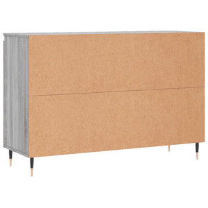 Μπουφές Γκρι Sonoma 101,5 x 35 x 70 εκ. από Επεξεργασμένο Ξύλο