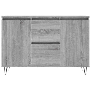 Μπουφές Γκρι Sonoma 101,5 x 35 x 70 εκ. από Επεξεργασμένο Ξύλο - Pakobazaar