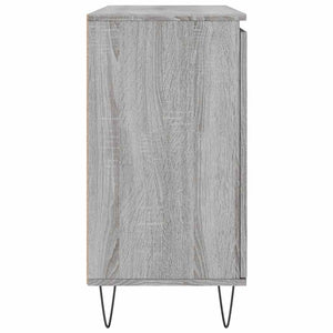 Μπουφές Γκρι Sonoma 101,5 x 35 x 70 εκ. από Επεξεργασμένο Ξύλο - Pakobazaar