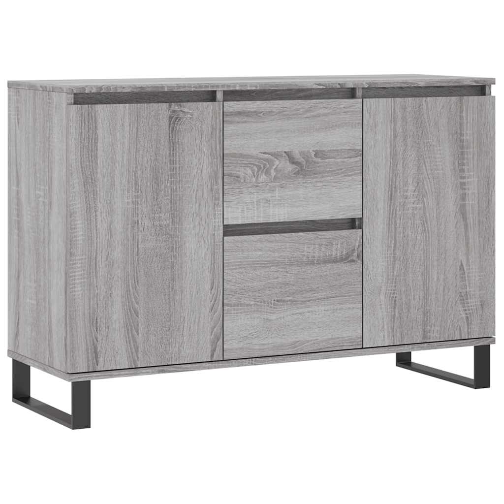 Μπουφές Γκρι Sonoma 101,5 x 35 x 70 εκ. από Επεξεργασμένο Ξύλο - Pakobazaar