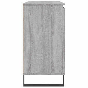 Μπουφές Γκρι Sonoma 101,5 x 35 x 70 εκ. από Επεξεργασμένο Ξύλο - Pakobazaar