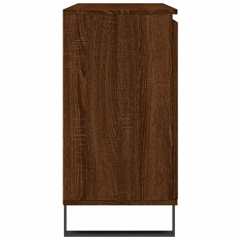 Μπουφές Καφέ Δρυς 101,5 x 35 x 70 εκ. από Επεξεργασμένο Ξύλο