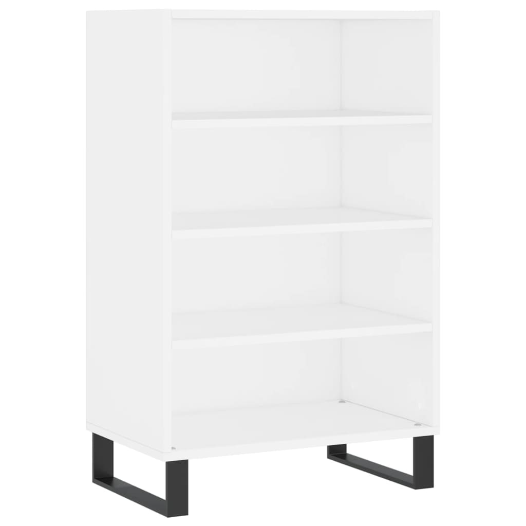 Ραφιέρα Λευκή 57 x 35 x 90 από Επεξεργασμένο Ξύλο