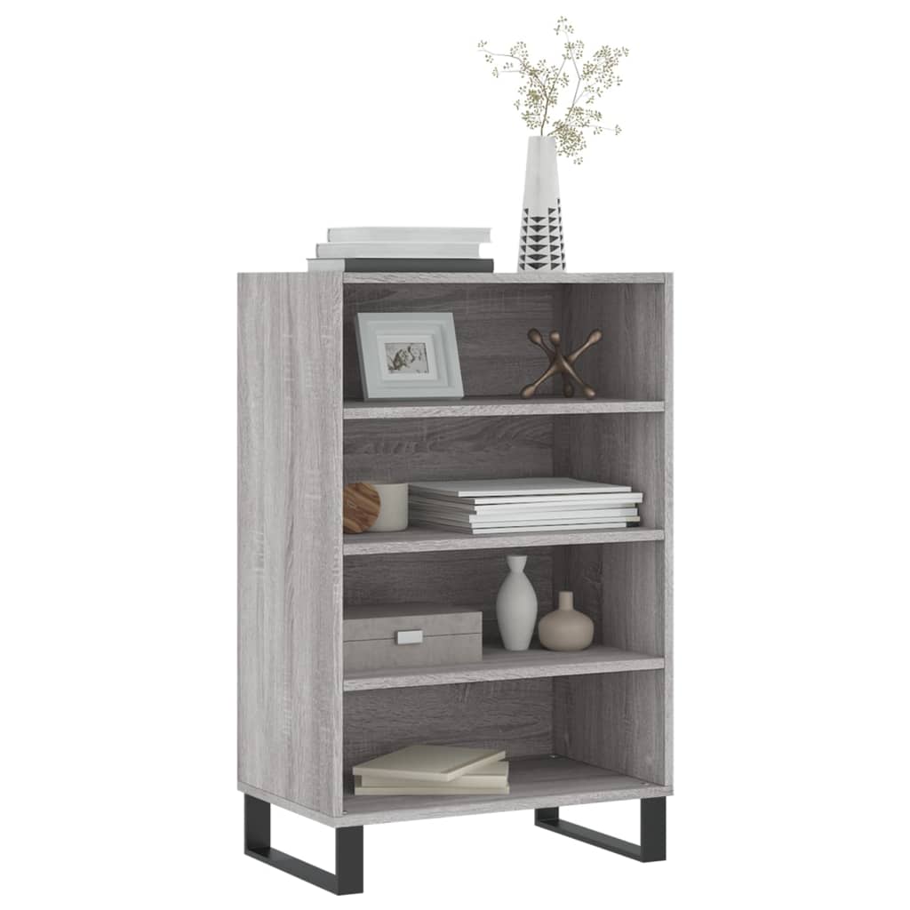 Ραφιέρα Γκρι Sonoma 57 x 35 x 90 από Επεξεργασμένο Ξύλο - Pakobazaar