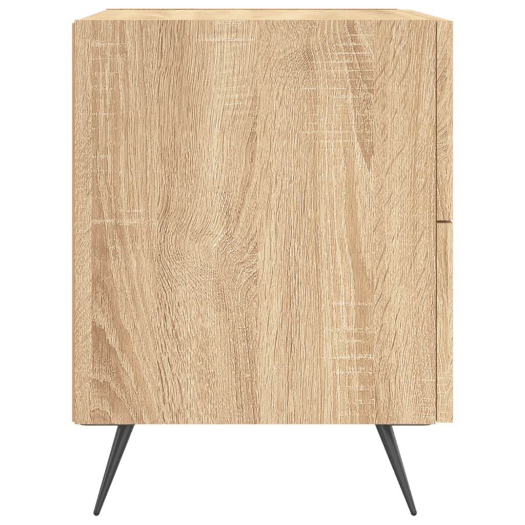 Κομοδίνα 2 τεμ. Sonoma Δρυς 40 x 35 x 47,5 εκ. Επεξεργ. Ξύλο