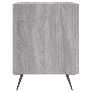 Κομοδίνο Γκρι Sonoma 40 x 35 x 47,5 εκ. από Επεξεργασμένο Ξύλο - Pakobazaar