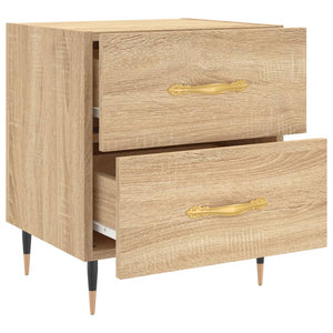 Κομοδίνο Sonoma Δρυς 40 x 35 x 47,5 εκ. από Επεξεργασμένο Ξύλο