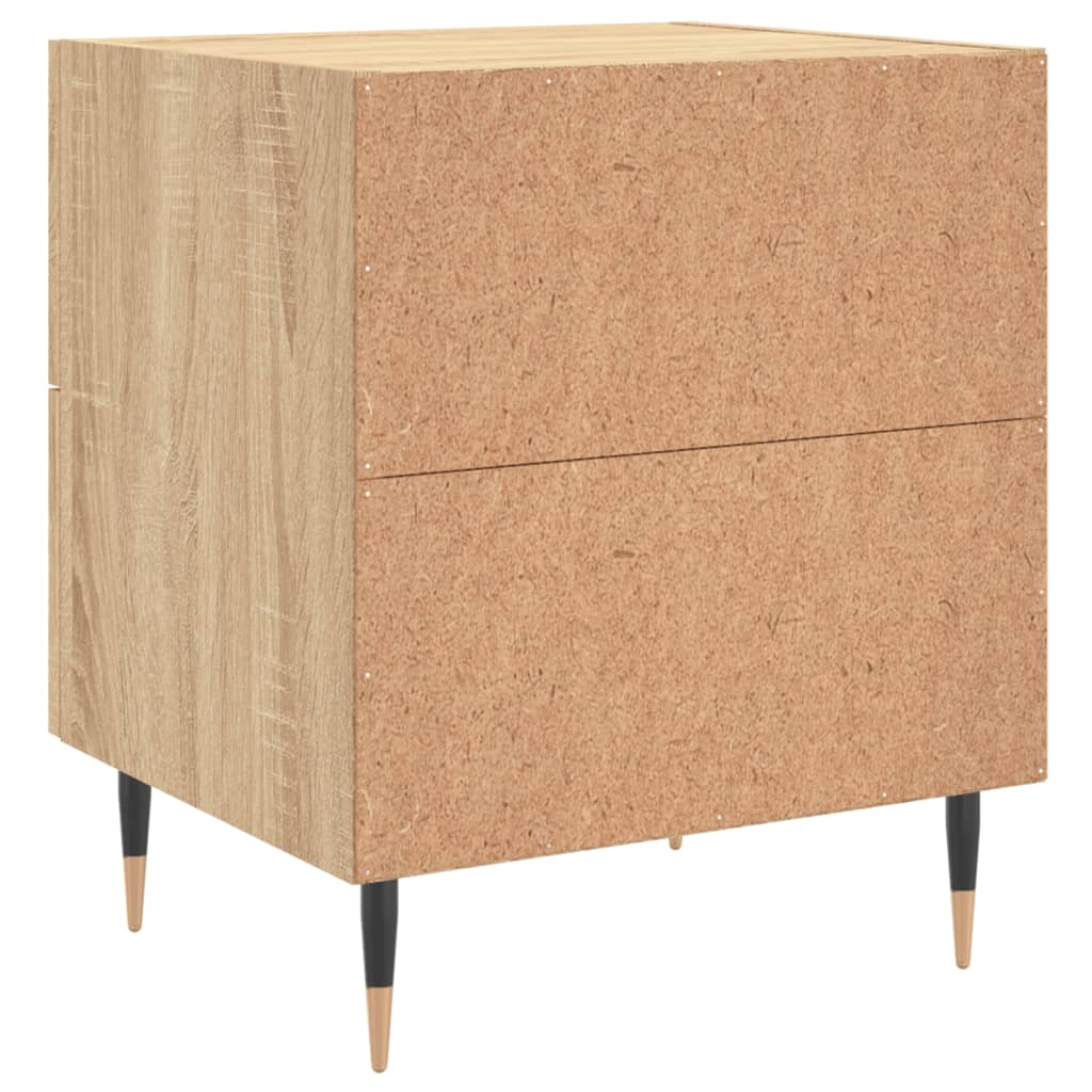Κομοδίνο Sonoma Δρυς 40 x 35 x 47,5 εκ. από Επεξεργασμένο Ξύλο