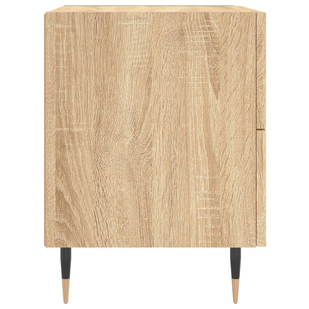 Κομοδίνα 2 τεμ. Sonoma Δρυς 40 x 35 x 47,5 εκ. Επεξεργ. Ξύλο