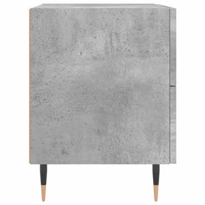 Κομοδίνο Γκρι Σκυροδ. 40 x 35 x 47,5 εκ. από Επεξεργασμένο Ξύλο