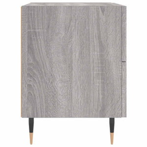 Κομοδίνο Γκρι Sonoma 40 x 35 x 47,5 εκ. από Επεξεργασμένο Ξύλο
