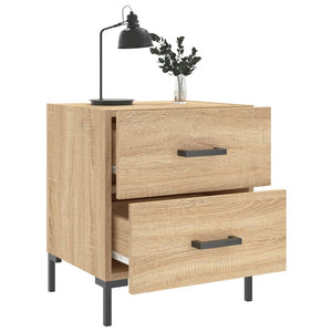 Κομοδίνο Sonoma Δρυς 40 x 35 x 47,5 εκ. από Επεξεργασμένο Ξύλο