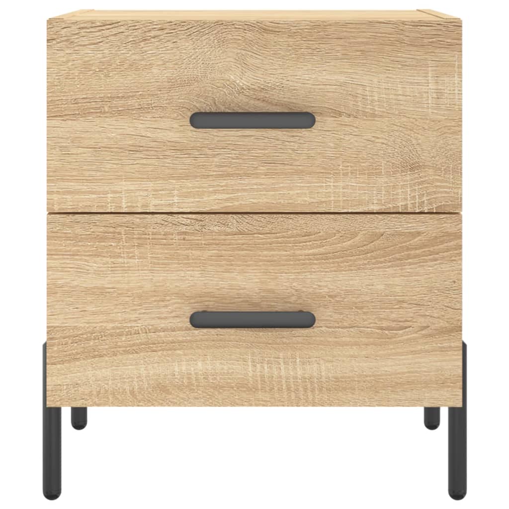 Κομοδίνο Sonoma Δρυς 40 x 35 x 47,5 εκ. από Επεξεργασμένο Ξύλο