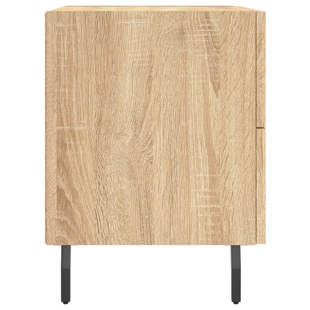 Κομοδίνο Sonoma Δρυς 40 x 35 x 47,5 εκ. από Επεξεργασμένο Ξύλο