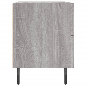 Κομοδίνο Γκρι Sonoma 40 x 35 x 47,5 εκ. από Επεξεργασμένο Ξύλο