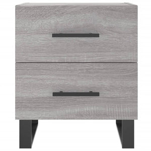 Κομοδίνο Γκρι Sonoma 40 x 35 x 47,5 εκ. από Επεξεργασμένο Ξύλο