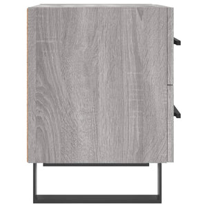 Κομοδίνο Γκρι Sonoma 40 x 35 x 47,5 εκ. από Επεξεργασμένο Ξύλο