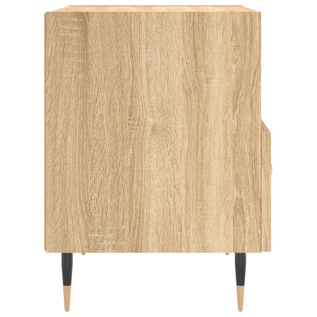Κομοδίνο Sonoma Δρυς 40 x 35 x 47,5 εκ. από Επεξεργασμένο Ξύλο