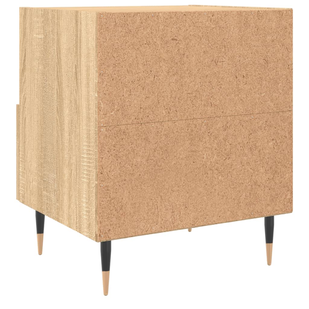 Κομοδίνο Sonoma Δρυς 40 x 35 x 47,5 εκ. από Επεξεργασμένο Ξύλο