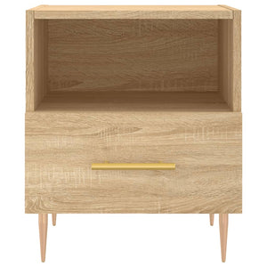 Κομοδίνο Sonoma Δρυς 40 x 35 x 47,5 εκ. από Επεξεργασμένο Ξύλο