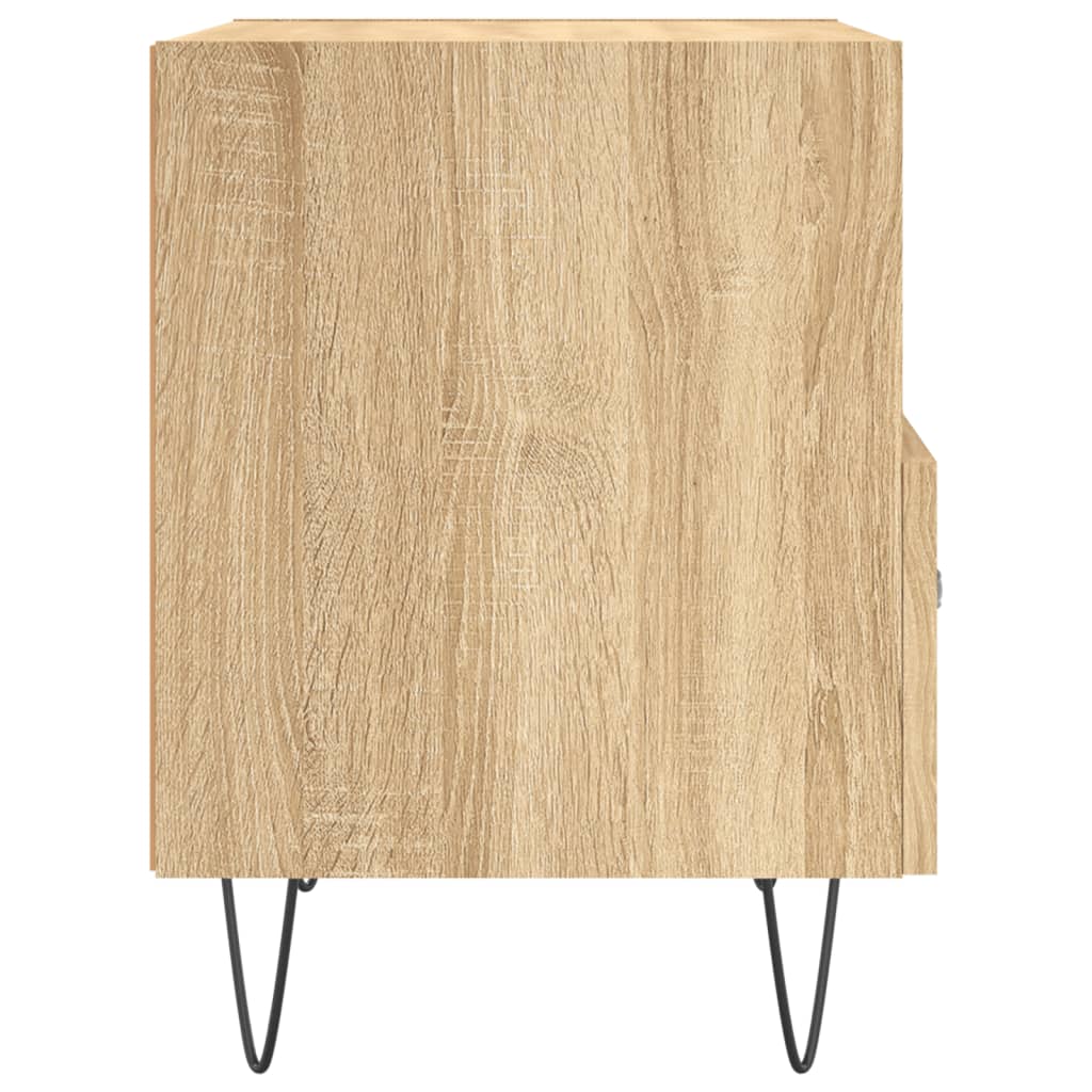 Κομοδίνο Sonoma Δρυς 40 x 35 x 47,5 εκ. από Επεξεργασμένο Ξύλο
