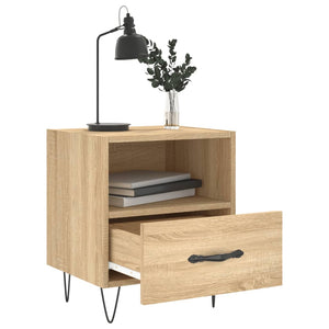 Κομοδίνο Sonoma Δρυς 40 x 35 x 47,5 εκ. από Επεξεργασμένο Ξύλο