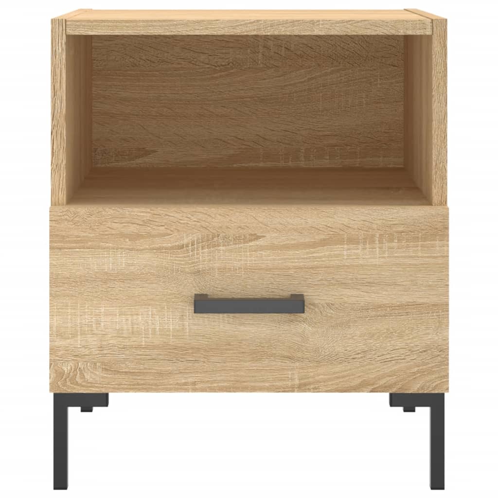 Κομοδίνο Sonoma Δρυς 40 x 35 x 47,5 εκ. από Επεξεργασμένο Ξύλο