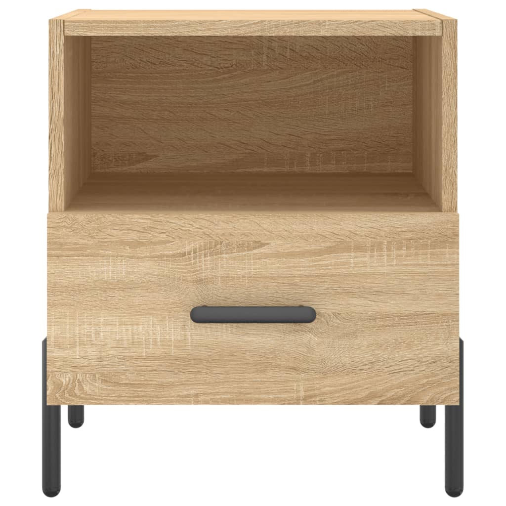 Κομοδίνο Sonoma Δρυς 40 x 35 x 47,5 εκ. από Επεξεργασμένο Ξύλο