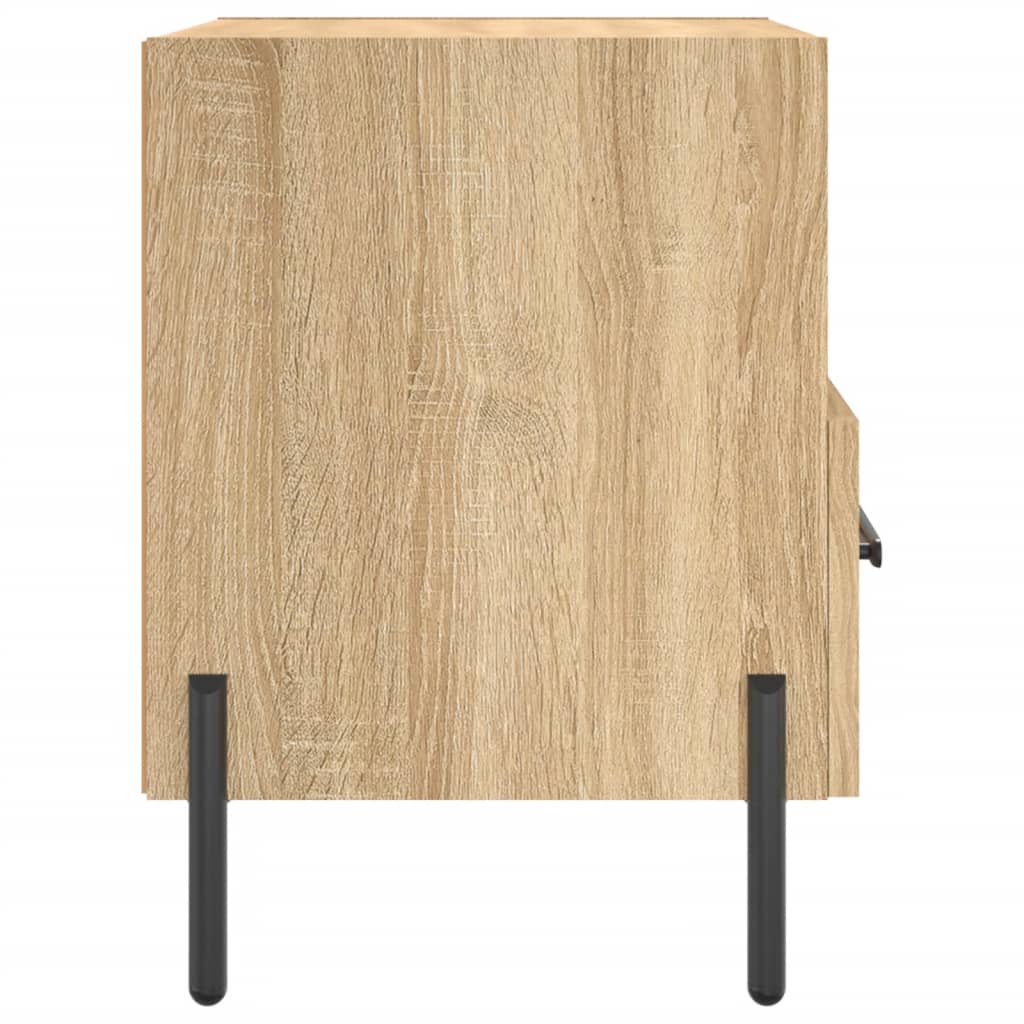 Κομοδίνο Sonoma Δρυς 40 x 35 x 47,5 εκ. από Επεξεργασμένο Ξύλο