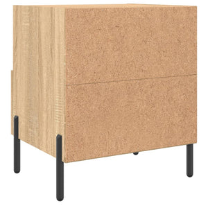 Κομοδίνο Sonoma Δρυς 40 x 35 x 47,5 εκ. από Επεξεργασμένο Ξύλο