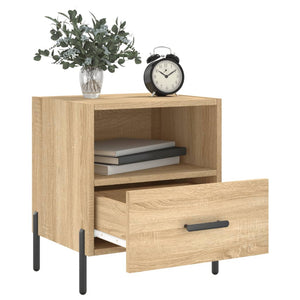 Κομοδίνο Sonoma Δρυς 40 x 35 x 47,5 εκ. από Επεξεργασμένο Ξύλο