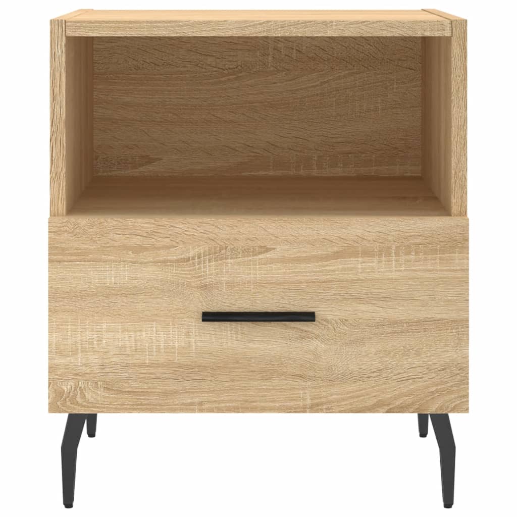 Κομοδίνο Sonoma Δρυς 40 x 35 x 47,5 εκ. από Επεξεργασμένο Ξύλο