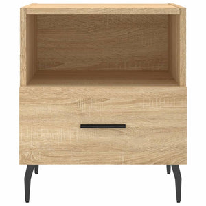 Κομοδίνο Sonoma Δρυς 40 x 35 x 47,5 εκ. από Επεξεργασμένο Ξύλο