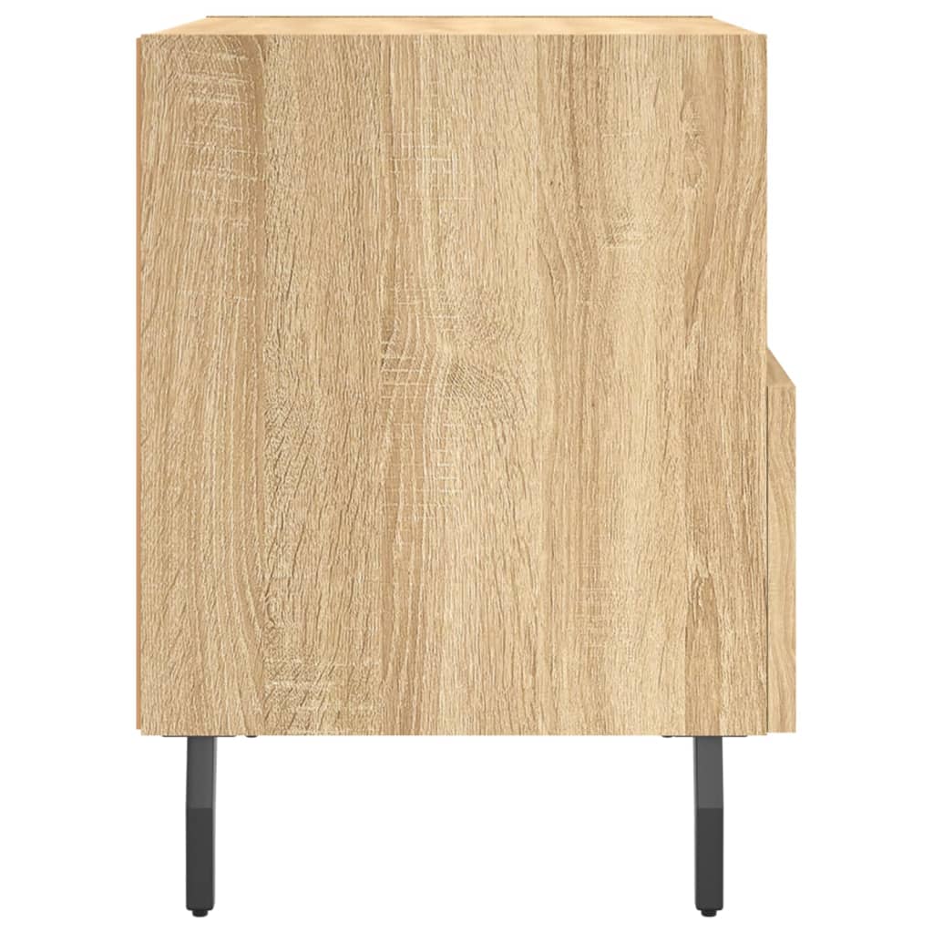 Κομοδίνο Sonoma Δρυς 40 x 35 x 47,5 εκ. από Επεξεργασμένο Ξύλο