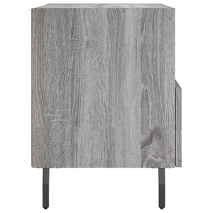 Κομοδίνο Γκρι Sonoma 40 x 35 x 47,5 εκ. από Επεξεργασμένο Ξύλο