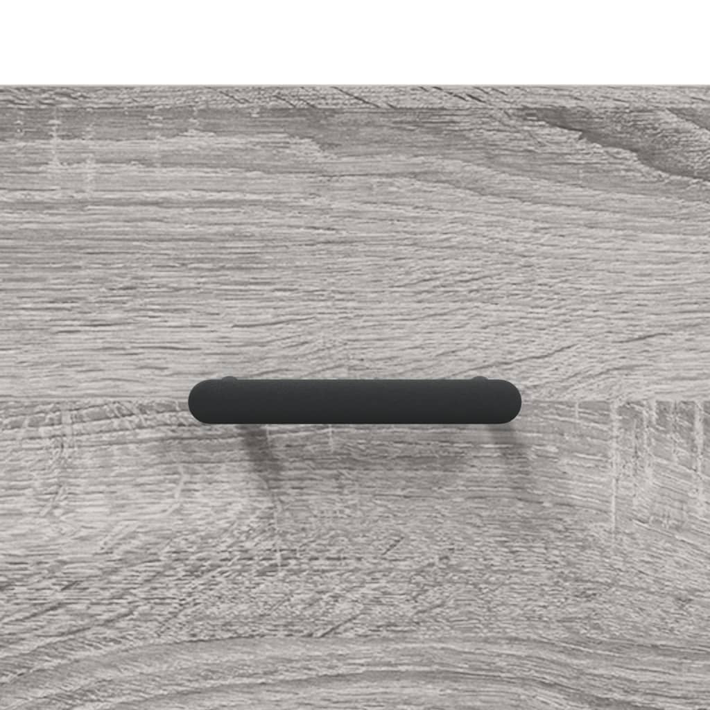 Κομοδίνο Γκρι Sonoma 40 x 35 x 47,5 εκ. από Επεξεργασμένο Ξύλο