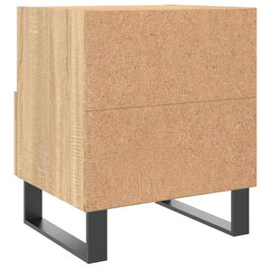 Κομοδίνο Sonoma Δρυς 40 x 35 x 47,5 εκ. από Επεξεργασμένο Ξύλο - Pakobazaar