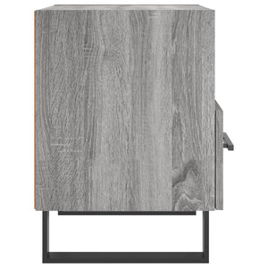 Κομοδίνο Γκρι Sonoma 40 x 35 x 47,5 εκ. από Επεξεργασμένο Ξύλο