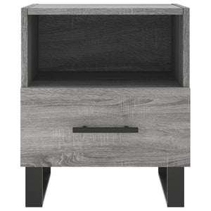Κομοδίνα 2 τεμ. Γκρι Sonoma 40 x 35 x 47,5 εκ. Επεξεργ. Ξύλο - Pakobazaar