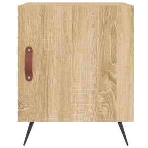 Κομοδίνο Sonoma Δρυς 40 x 40 x 50 εκ. από Επεξεργασμένο Ξύλο
