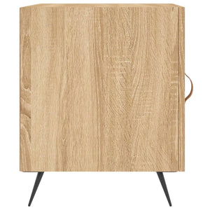 Κομοδίνο Sonoma Δρυς 40 x 40 x 50 εκ. από Επεξεργασμένο Ξύλο